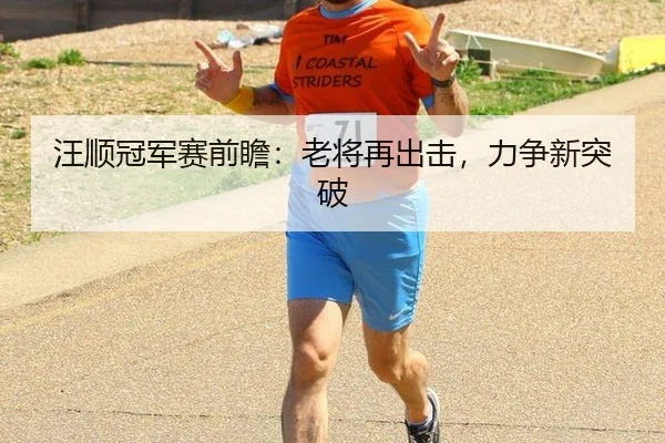 汪顺冠军赛前瞻：老将再出击，力争新突破